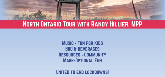North Ontario Tour – Sudbury with Randy Hillier